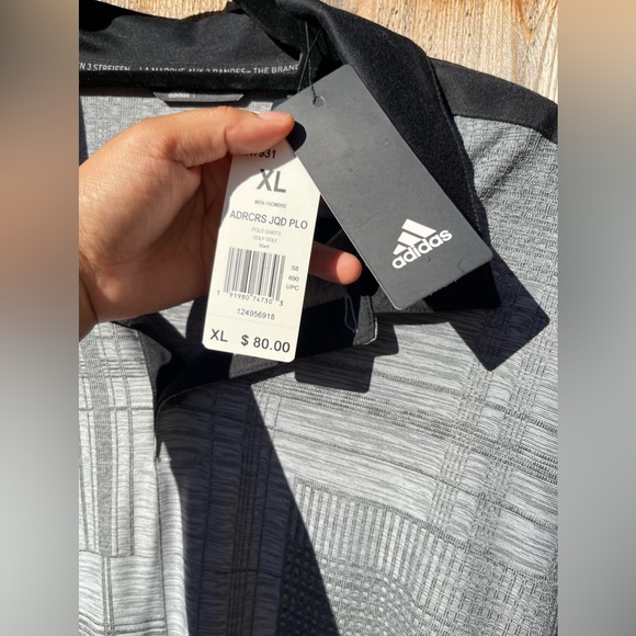 New with tag! Men’s ADIDAS Polo SHIRT size XL - Picture 3 of 5